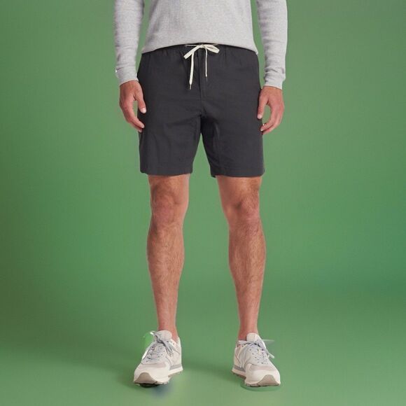 Vuori Men’s Charcoal Gray Ripstop Shorts Size Medium V370 Active Performance - Picture 1 of 8